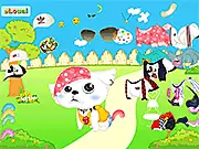 Pekingese Dress Up free online game, style the adorable Pekingese dog, play pet makeover games