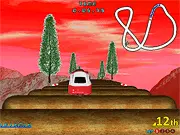 Play Coaster Cars: Tornado Track free online retro desert racing game on PlayArcadeHub