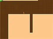 Play Zyx's Adventure free online game, character jumping over platforms and attacking monsters, action platformer