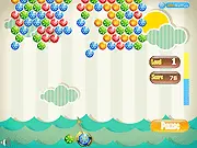 Advancing Bubble match 3 puzzle game, free online bubble shooter, colorful bubble popping game