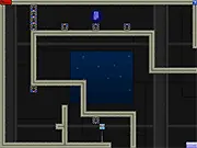 Spacedude! Gravity! Danger! free online action game, space escape platformer screenshot, play gravity game on PlayArcadeHub