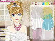 The Excited Bride free online wedding dress up and styling game