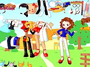 Play Little Girl Roles Dressup online free fashion game with different careers
