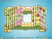 Play Easter Hollow Mahjong free online tile matching game. Classic Mahjong Solitaire puzzle with Easter theme. Tile game screenshot.