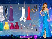 Play Party Night Dressup free online fashion game. Girl choosing a glamorous, nice fitting dress and accessories for a party night.