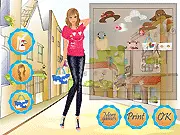 Kiara Dressup free online game, play free stylish fashion game, make a perfect look for Kiara