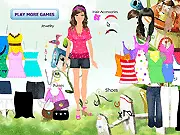Cute Teen Dressup free game, play online, teenage girl fashion, stylish 'teeny dress' outfits, youth clothing trends