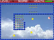 Stop a Bullet game screen, guiding a bullet through a maze to a target while avoiding obstacles, play free online game