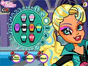 Play Lagoona Style Queen Makeover free online game, Monster High Lagoona Blue fashion makeover, edgy makeup and chic outfit