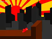 Play Rooftop Jumper free online game, endless running game, character jumping obstacles on rooftops, high score game