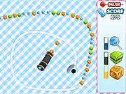 Candy Lines match-3 puzzle game free online, shooting colored candies in a line, sweet arcade shooter game