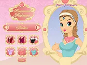 Renaissance Makeover free online dress-up game, style a character with historical clothing, hair, and makeup on PlayArcadeHub