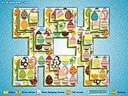 Easter X Mahjong free online puzzle game with holiday-themed tiles
