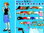 Play Nami Dress Up 2 free online game. Dress up Nami from the One Piece anime and manga series. Fashion game screenshot.