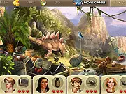 Play Dinosaur Land free hidden object game online on PlayArcadeHub. Search for missing items in prehistoric jungle scenes.