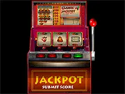 Playing Jackpot Classic Slot machine free online game, with spinning reels and casino symbols