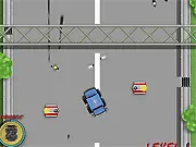 Killers Road free online game screenshot - High-action combat scene on a highway