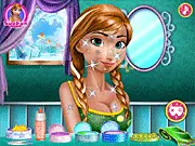 Anna Glam Makeover online game, applying makeup, free beauty and styling game, PlayArcadeHub