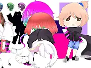 Rim-dono Chibi Dress Up free online kawaii fashion game screenshot