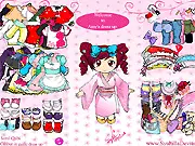 Amy Sorel Chibi Dress Up free online game Soulcalibur character customization