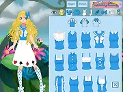Alice in Wonderland Dress Up and Design free online game character fashion PlayArcadeHub