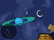 Catch the Moon! free online space puzzle game gravity jumping planets PlayArcadeHub