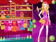 Yearbook Photo Session free online game with a girl model ready to be dressed up for her school yearbook picture