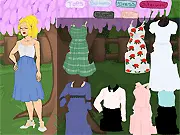 Free online Haley Dress Up game based on Stardew Valley character