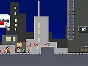 Life, Undeath free online zombie defense game, survivor defending against specialized undead in a quarantined city