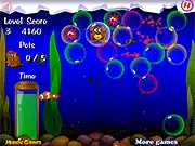 Play AquaBubbles free online physics-based puzzle game to pop bubbles and rescue cute pets on PlayArcadeHub