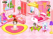 Lovely Doll Bedroom Designer free online decorating game on PlayArcadeHub