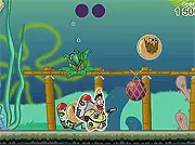 Spongebob and Patrick Dirty Bubble Busters free arcade game online