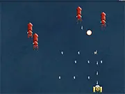 Admiral Gaslight free online game, underwater submarine shooter, fighting 50 waves of enemies, friendly fire arcade game