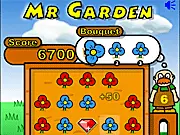 Mr Garden puzzle game, free online flower collection game, collect flowers in order, play Mr Garden on PlayArcadeHub