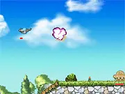 Magic Tank free online action tank shooter game screenshot, destroying machines to save the city on PlayArcadeHub