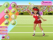 Tennis Girl Dressup game, free online sports fashion, stylish tennis outfits, play dress up on PlayArcadeHub