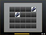 Citroen Memory free online find the pair game screenshot, showing a grid of cards with hidden images of various Citroen cars, play on PlayArcadeHub