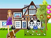 Countryside Holiday Fashion free online dress up game, girl in stylish rural clothes, country chic style