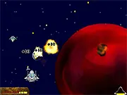 Star Ship: Last Battle free online space shooter game screenshot, upgrading starship and fighting aliens on PlayArcadeHub
