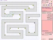 Play Laser Defense free online tower defense strategy game with laser towers on PlayArcadeHub