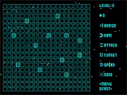 Spatium Tactics free online strategy game screen showing blue and red spaceships on a battlefield