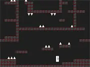 Spike Spire hard platformer free online game, avoiding moving spikes with precision jumps