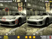 Lexus Differences free online game screenshot, side-by-side images of a luxury Lexus car