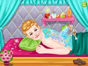Bradley and Alicai Holiday online game thumbnail, showing couple in summer outfits, free dress up game on PlayArcadeHub