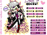 Dress Up Cecil free online game, character with elegant prince clothing and hairstyle on PlayArcadeHub