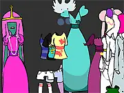 The Princess Bubblegum Dress Up free online game featuring the character from Adventure Time