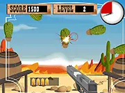 Bottle Shooting Online free aiming game for cowboys on PlayArcadeHub