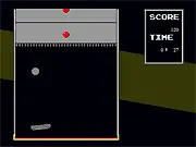 Ballkeeper gameplay screenshot showing a simple ball bouncing in the air, representing a free online ball juggling and high-score game on PlayArcadeHub