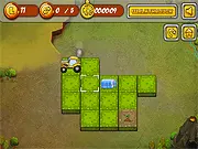 Help the Ranger puzzle game screenshot, forester planting trees, play free online logical game