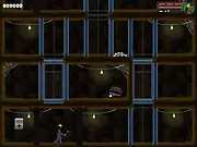 The escape from Havoc Mine game screenshot, Pick-Axe Jack miner escaping a cave-in, play free online survival platformer